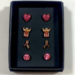 Pierced Earrings Set of 4